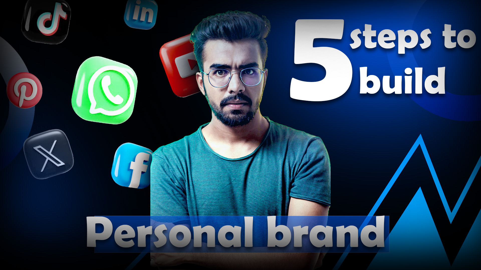 5-steps-to-personal-brand thumbnail designs