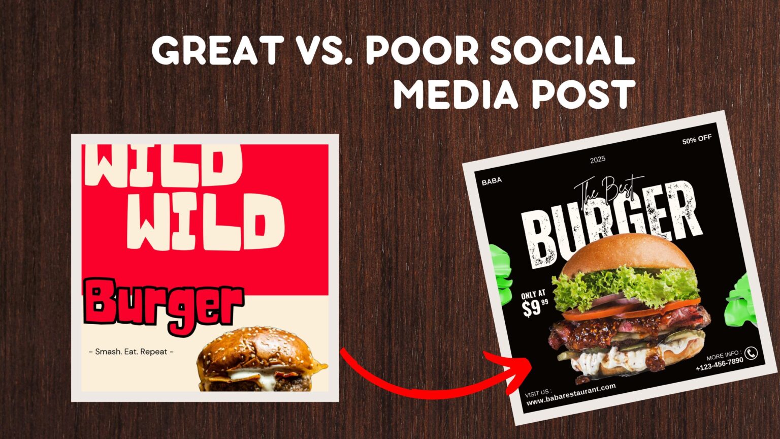 best burger thumbnail design